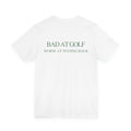 BAD AT GOLF, WORSE AT TEXTING BACK TEE