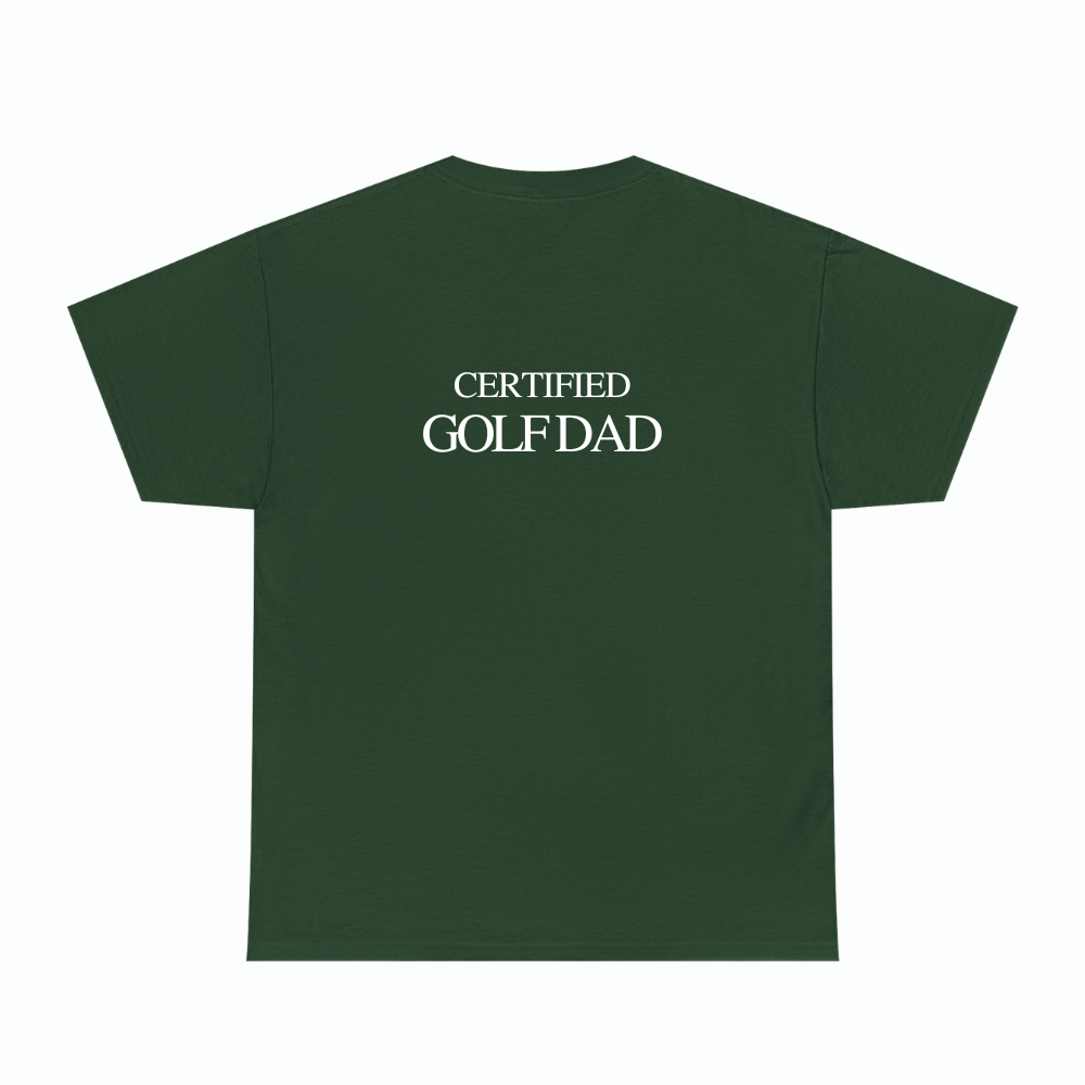 CERTIFIED GOLF DAD TEE
